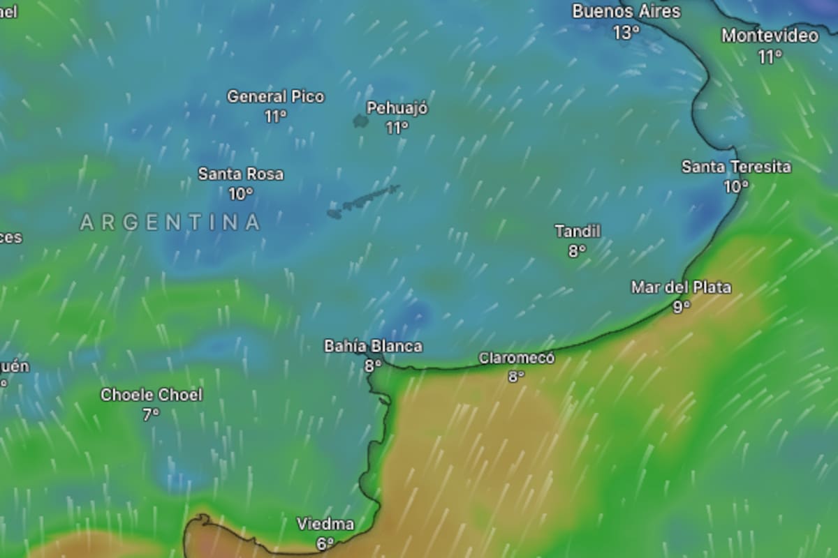Se esperan fuertes vientos en algunas zonas del país