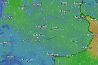 Hay alerta amarilla por vientos, nevadas y lluvias para este sábado 12 de septiembre