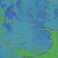 Emiten una alerta amarilla por nevadas, vientos y Zonda para este martes