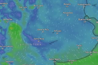 Hay alerta amarilla por vientos, lluvias y nevadas para este miércoles 9 de septiembre