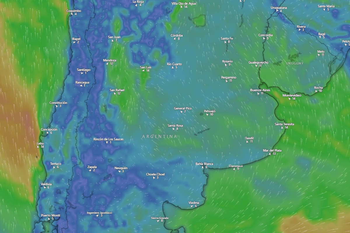 Se esperan lluvias aisladas durante el martes