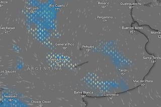 Hay alerta naranja y amarilla por tormentas, nevadas y vientos para este sábado 29 de agosto