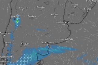Hay alerta amarilla por nevadas y vientos para este jueves 9 de julio: las provincias afectadas