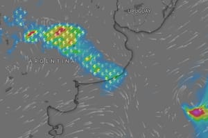 Se esperan precipitaciones y fuertes ráfagas durante la jornada de este sábado.