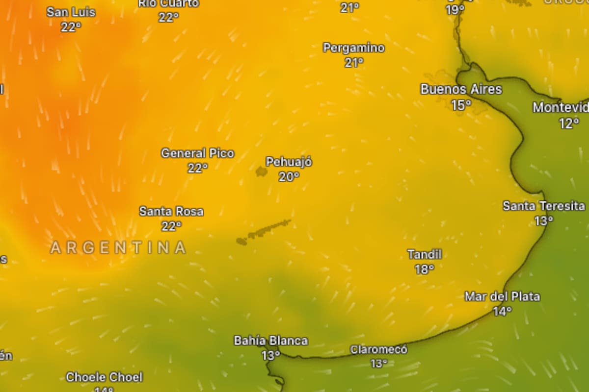 Se esperan temperaturas agradables en gran parte del país durante parte de la tarde