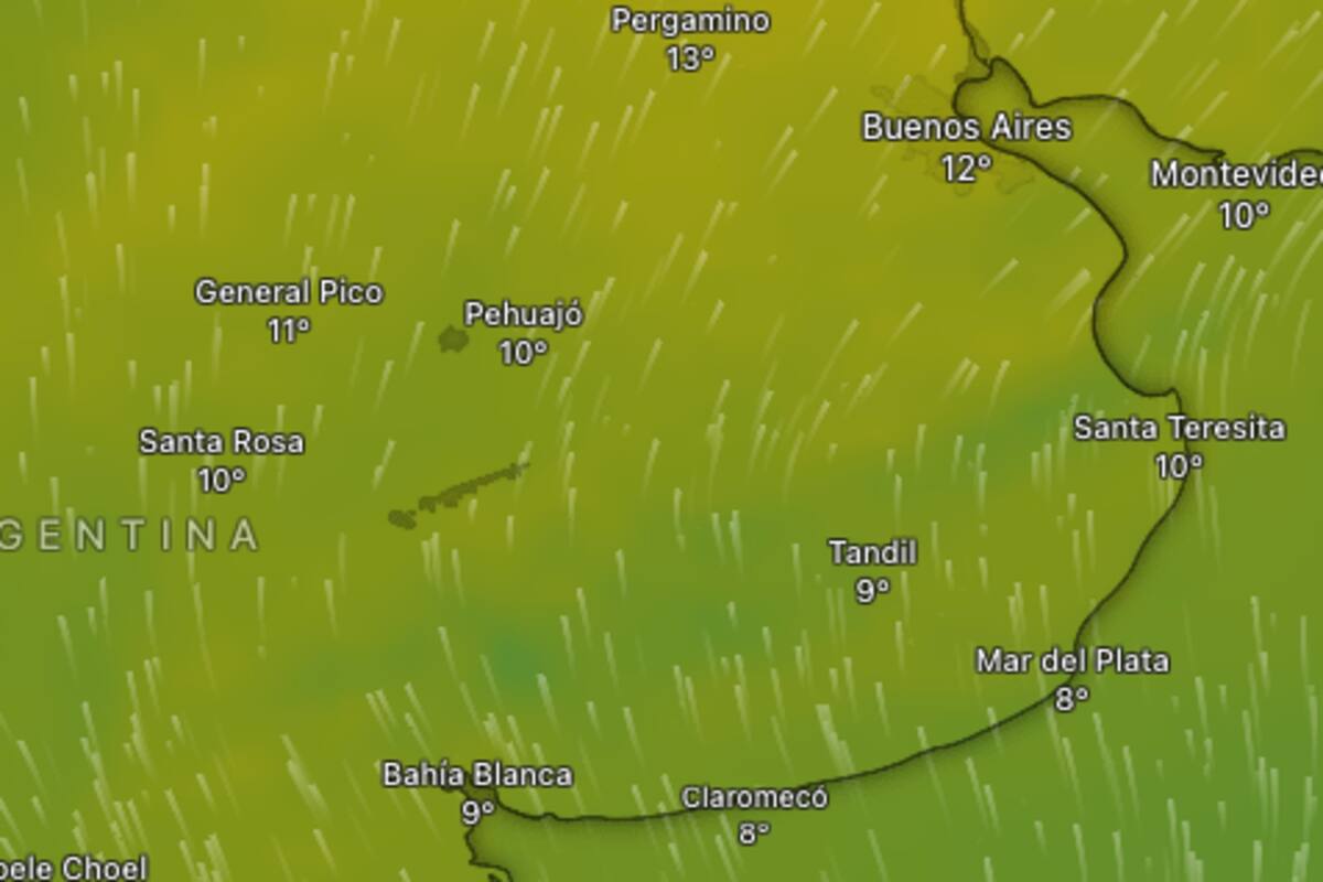 Se esperan temperaturas agradables en gran parte del país este sábado