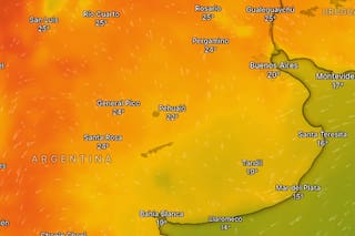 Hay alerta amarilla por lluvias y vientos fuertes para este jueves 29 de octubre: las provincias afectadas