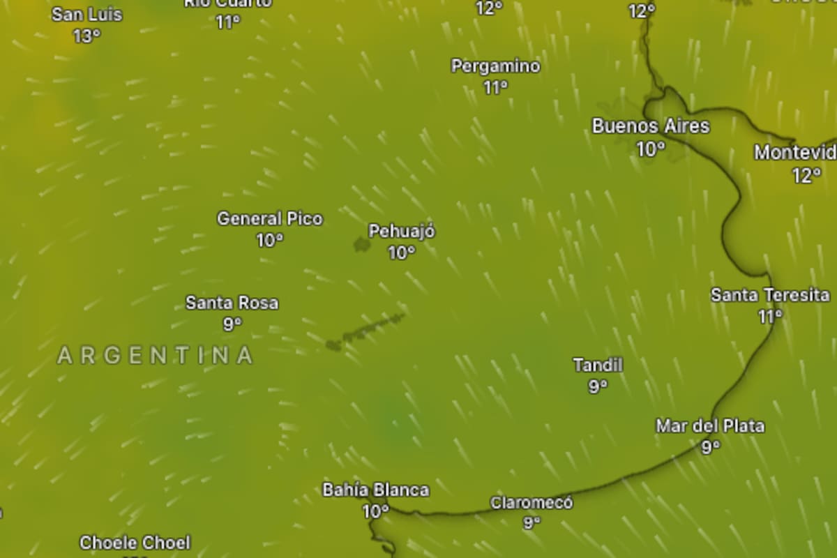 Se esperan temperaturas frescas durante la jornada de este sábado