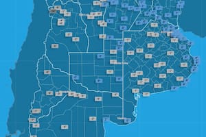 Advierten por una ola polar en los primeros días de julio con chances de nevadas en Buenos Aires