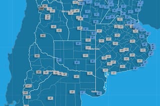 Advierten por una ola polar en los primeros días de julio con chances de nevadas en Buenos Aires