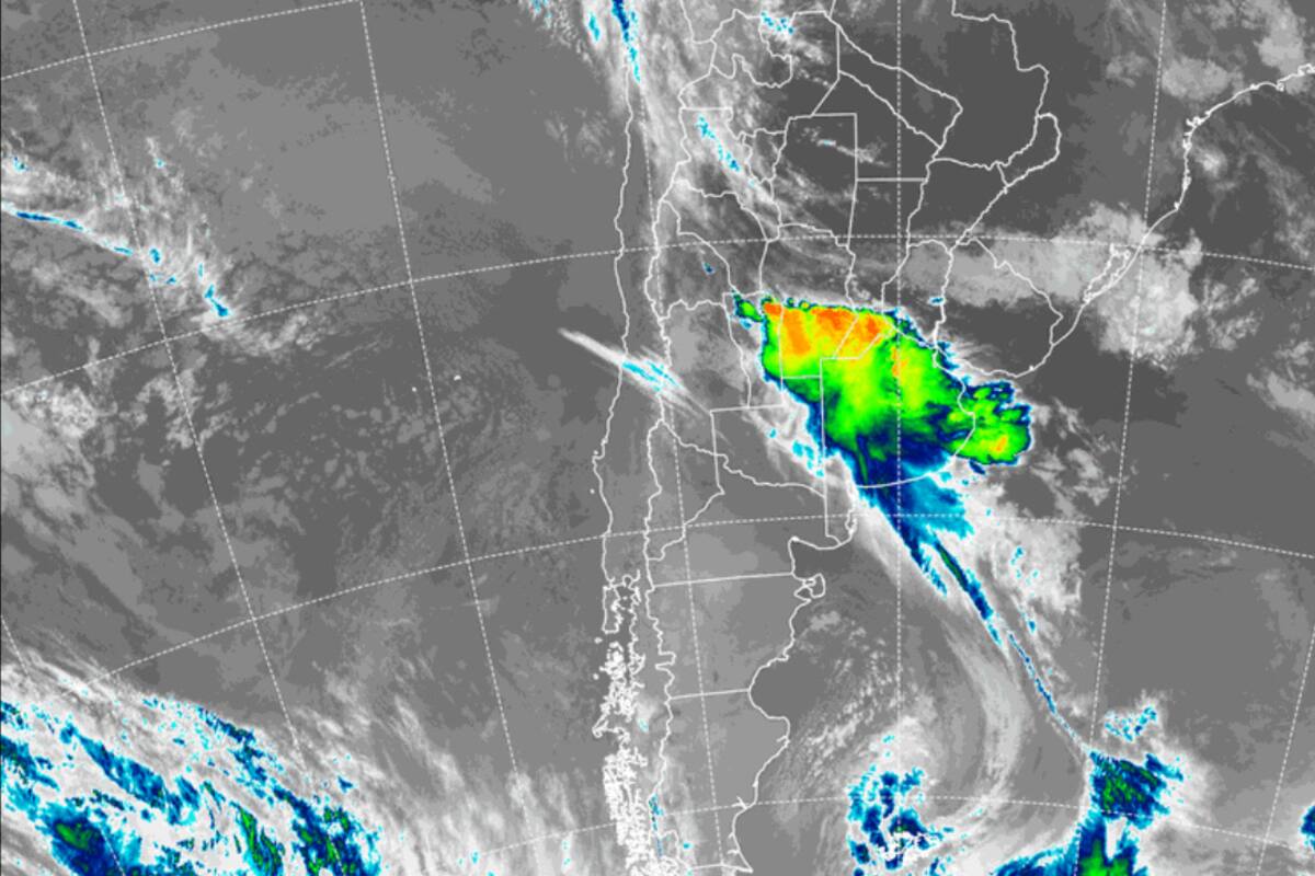 Se esperan tormentas intensas en gran parte del territorio argentino.