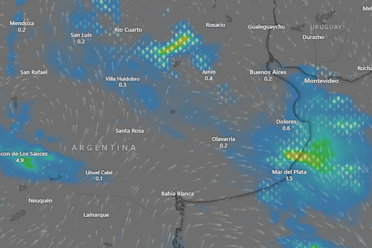 Se esperan tormentas para el jueves 5 de febrero en CABA