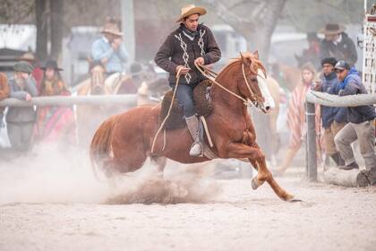 Se estima la presencia de 90 animales entre padrillos y yeguas de la rqaza Criolla, con participación de criadores de la región y de distintas partes del país