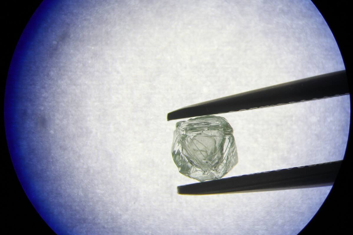 Se estima que la inusual piedra preciosa tiene unos 800 años de antigüedad