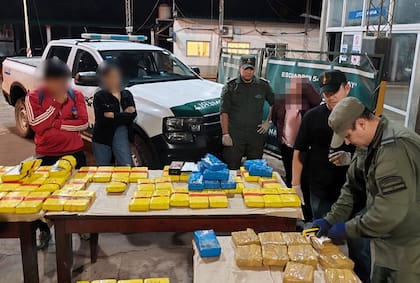 Se extrajeron 173 paquetes que contenían 161 kilos de cocaína