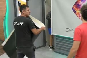 Se filtraron imágenes del ingreso de la producción de Gran Hermano a la casa