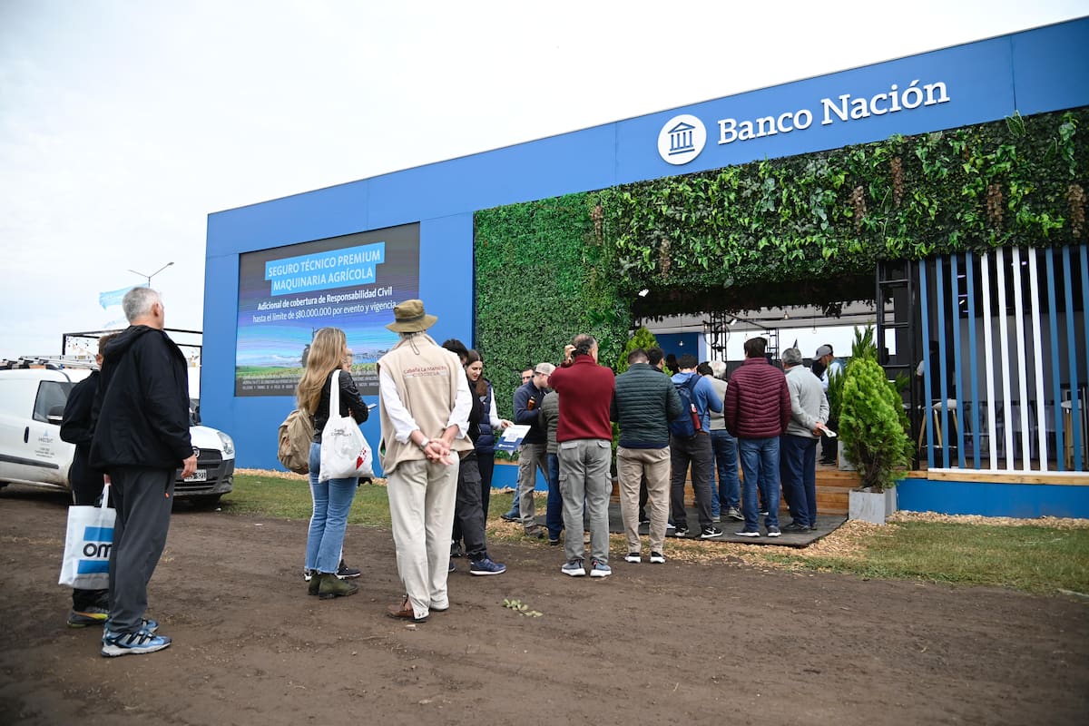 Se formaron colas de productores interesados en el Banco Nación