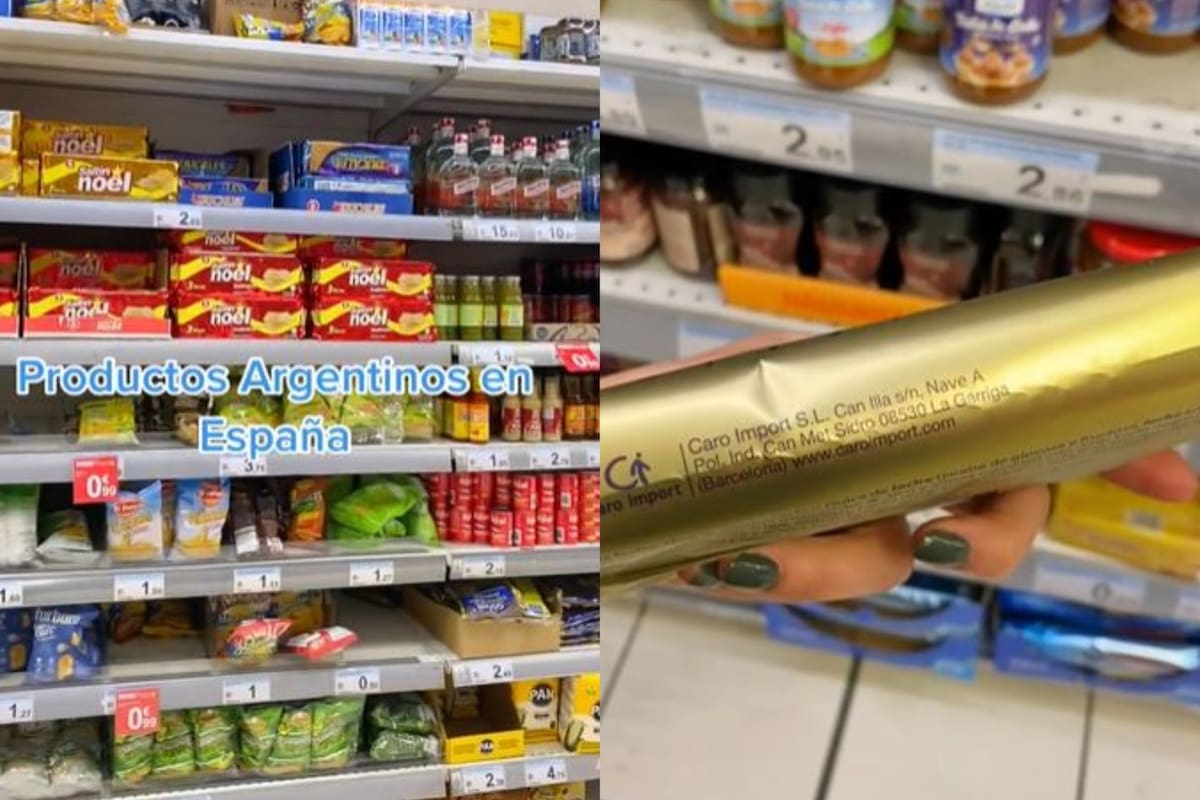 Se fue a vivir a España, mostró qué productos argentinos se consiguen y advirtió a sus seguidores: “Tengan cuidado”