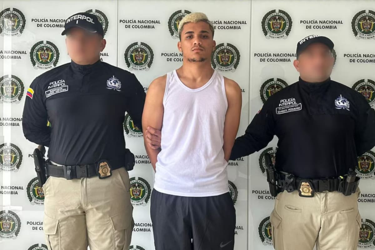 Se había teñido el cabello de rubio para despistar a las autoridades