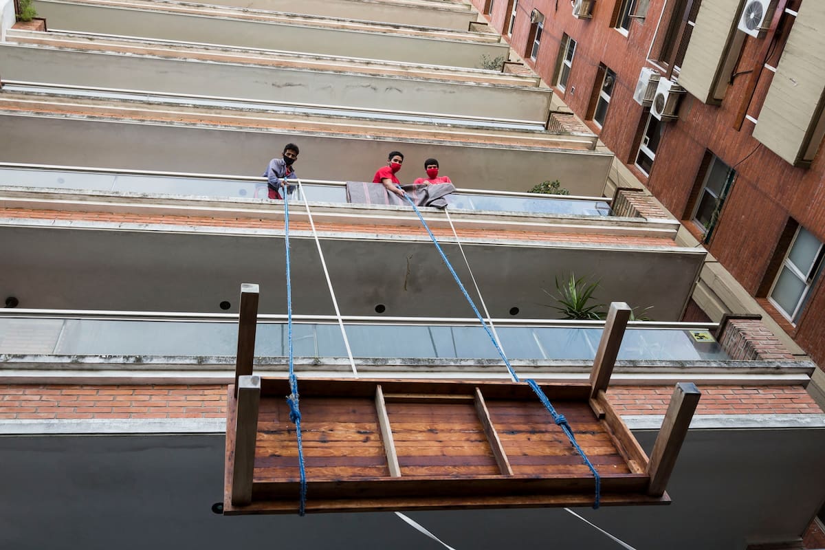 Se habilitaron hoy las mudanzas en la Ciudad de Buenos Aires en una nueva fase de la cuarentena