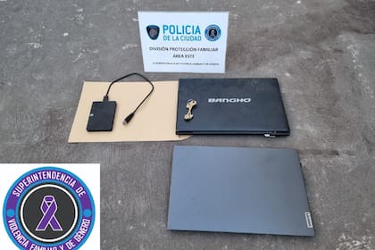 Se hallaron además medicamentos varios, algunos de los cuales suministraba a su esposa, dos celulares, dos notebooks, un disco compacto y 482 mil pesos