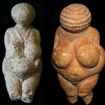 Se han encontrado más de un centenar de venus paleolíticas, de tamaños que oscilan entre los 4 y los 25 centímetros