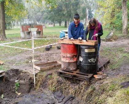 Se han rescatado piezas prehispánicas de esa zona