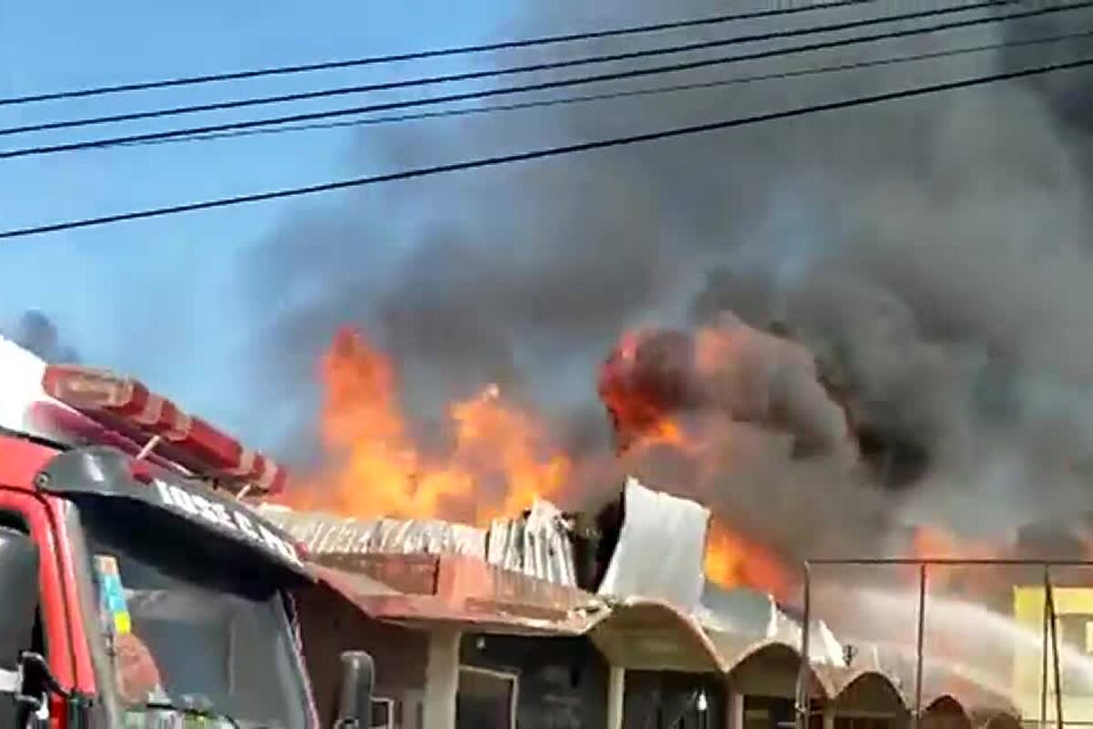 Se incendia un aserradero en Malvinas Argentinas