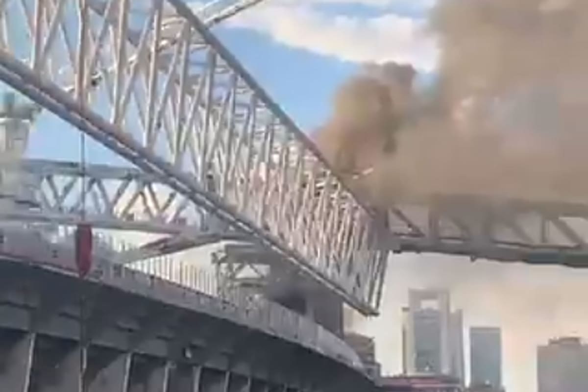 Se incendió el Santiago Bernabéu, estadio del Real Madrd