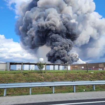 Se incendió la fábrica de BioLab en Conyers