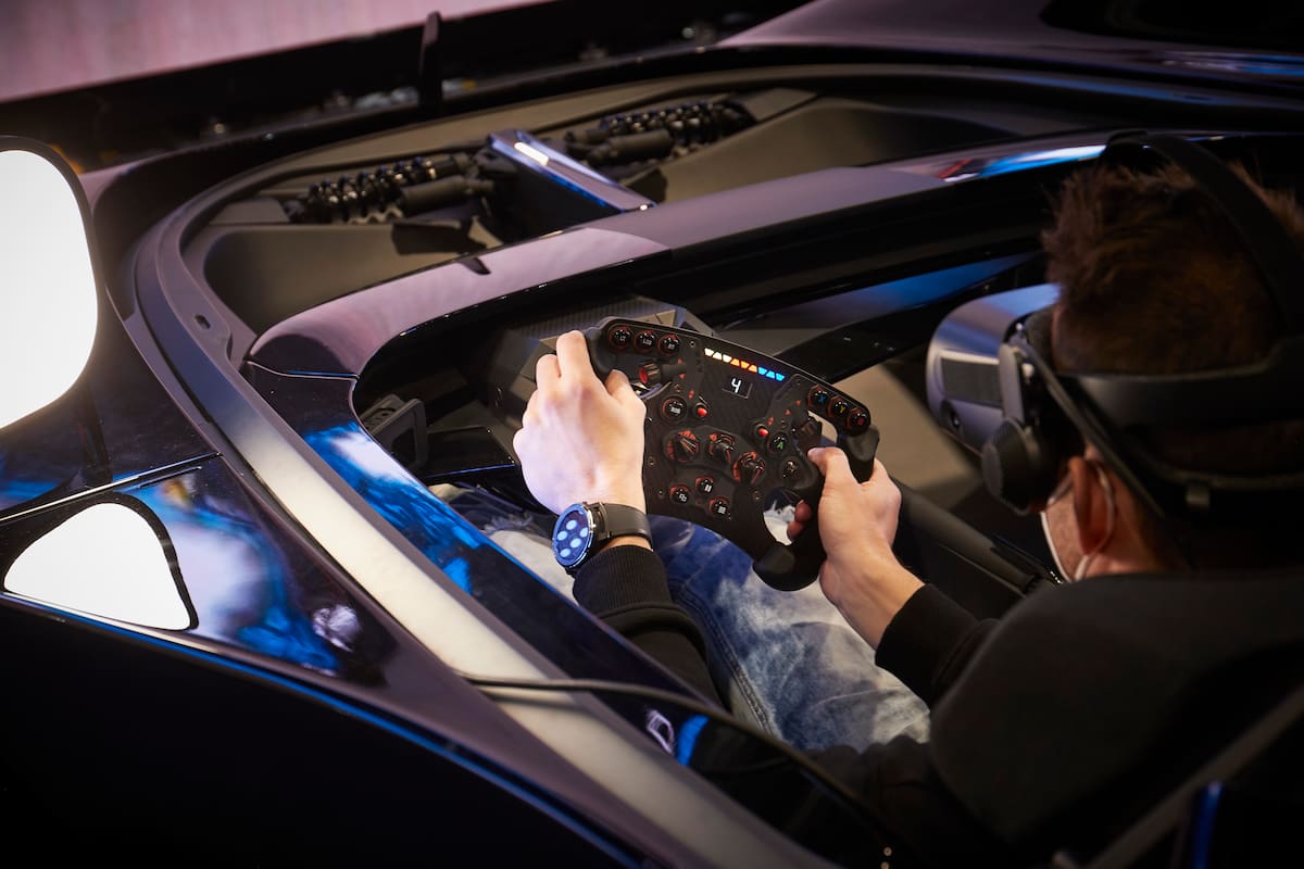 Se lanzó una nueva competencia de Simracing (la disciplina deportiva que consiste en competir en carreras de autos a través de simuladores de conducción) -foto ilustrativa-