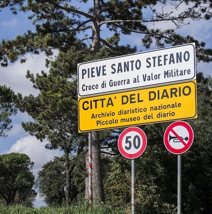Se le conoce como la Ciudad del Diario. Foto de Luigi Burroni