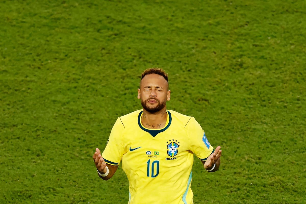 ¿Se mete 'Ney'? El astro brasileño sumó minutos en el último partido y, tras llegar lesionado al Mundial, está a disposición de Carlo Ancelotti