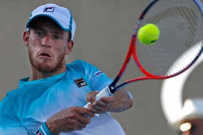 Se miden luego del partido entre Federico Delbonis y Guillermo García; televisa TyC Sports