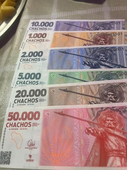 Se pondrán en circulación BOCADE de 1.000, 2.000, 5.000, 10.000, 20.000 y 50.000