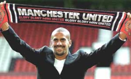 Cuando Juan Sebastián Verón llegó a Manchester era uno de los mejores futbolistas del mundo