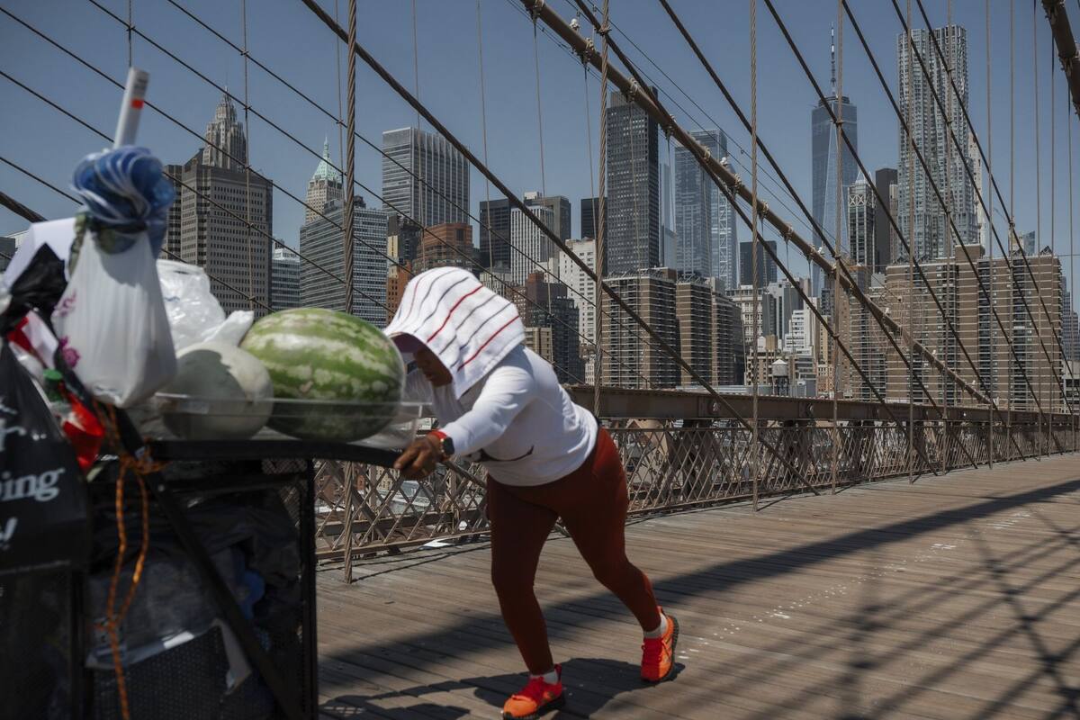 Se prevé que las temperaturas superen los 90 °F (32 °C) en los próximos días