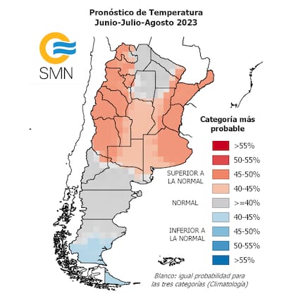 Se prevén temperaturas superiores a las normales en muchos puntos del país
