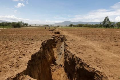 Se produjo una grieta en el suroeste de Kenia