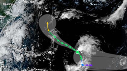 Se pronostica una intensificación gradual en las próximas horas