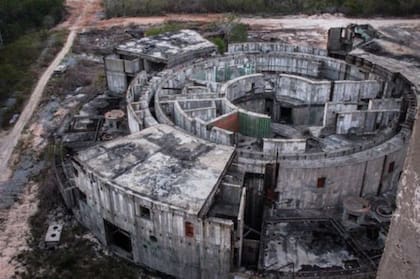 Se proyectaron cuatro reactores, pero ninguno llegó a entrar en funcionamiento