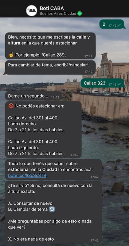 Se puede mandar ubicación actual o bien ingresarla a mano