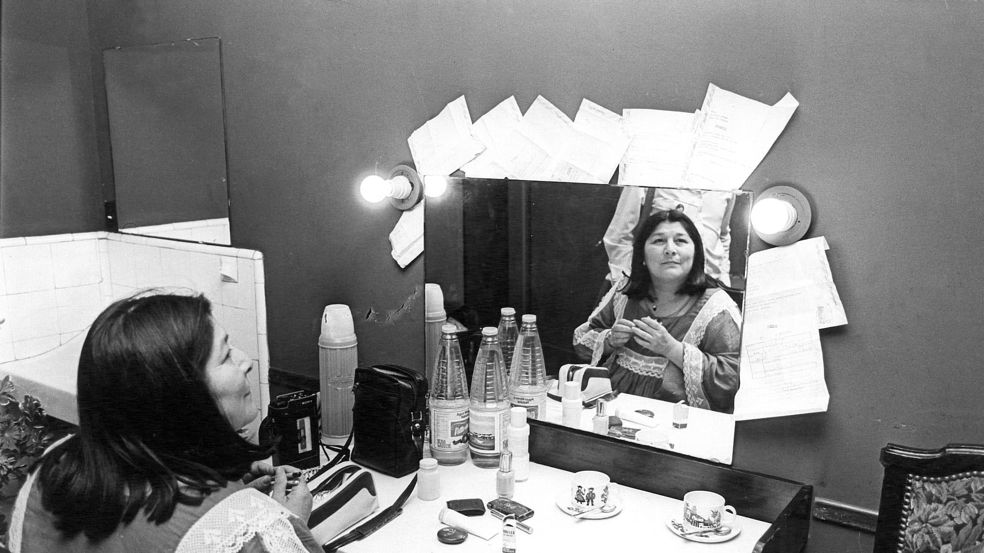 Una imagen de la muestra de Mercedes Sosa La voz de la tierra
