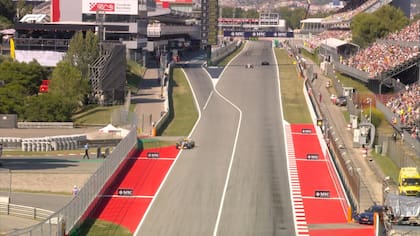 Se quedó el auto de Liam Lawson