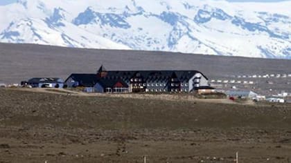 Uno de los hoteles de los Kirchner, en el sur
