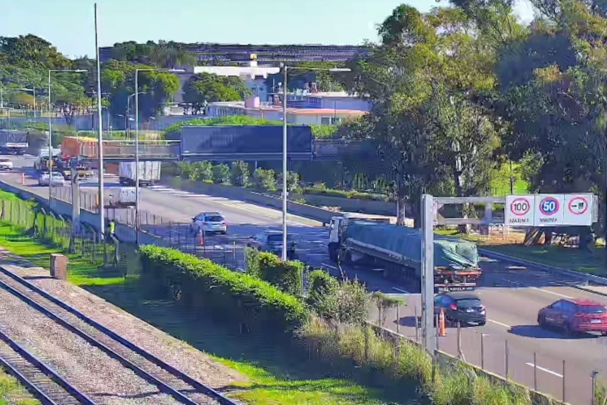 Se realizará un corte total de tránsito en la autopista Illia, sentido al norte este lunes