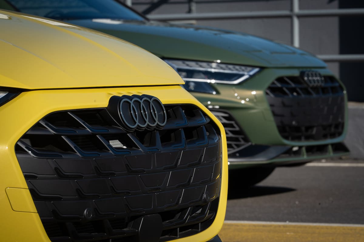 Se realizó una prueba de manejo de los nuevos Audi S3 en el Autódromo Gálvez