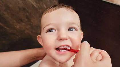 Se recomienda lavar los dientes desde que aparece el primero, alrededor de los 6 meses de edad