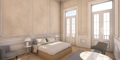Se recrearán las habitaciones originales.