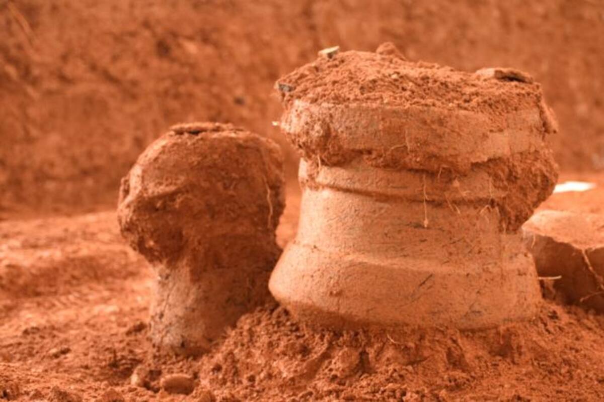 Se recuperaron unas 9 toneladas de vestigios (entre cerámica y líticos)